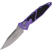 Microtech 160A10APPU Auto Socom Elite Buttonlock Apocalyptic Purple Aluminum Handle