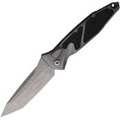 Microtech 161A10APWME Auto Socom Elite Buttonlock Apocalyptic Tanto Red Aluminum Handle