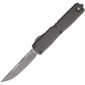 Microtech 112110APNC Auto Ultratech Gen III ZBP OTF Apocalyptic Gray Aluminum Handle