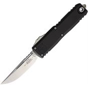 Microtech 1231410 Auto UTX-85 Gen IV OTF Stonewash Black Aluminum Handle