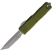 Microtech 1233410APOD Auto UTX-85 Gen IV OTF Apocalyptic Tanto OD Green Aluminum Handle