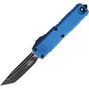 Microtech 123341BL Auto UTX-85 Gen IV OTF Two-Tone Tanto Blue Aluminum Handle