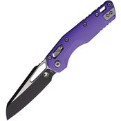 Microtech 2101PU MSI Ram-Lok Two-Tone Sheepsfoot Purple Aluminum Handle