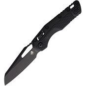 Microtech 210T1TPM MSI Ram-Lok Black Sheepsfoot Black Tri-Grip polymer Handle