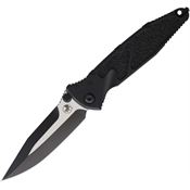 Microtech 1601TSS Socom Elite Linerlock Two-Tone Black Aluminum Handle