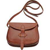 Pakistan 4470 Shoulder Bag Brown Leather