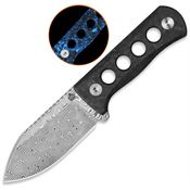 QSP 141L Canary Neck Knife Blue GITD