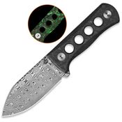 QSP 141M Canary Neck Knife Grn GITD