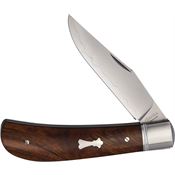 North Mountain Blade 2531WD Lanny Thin Slip Clip Point Joint Knife Ironwood Handle