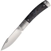 Rike KD01BLUCF Slip Joint Knife Blue Carbon Fiber