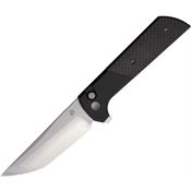 North Mountain Blade 2407CF Chop 2 Tanto Button Lock Knife Carbon Fiber Handle