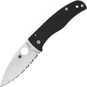 Spyderco 263GS Bodacious Compress Blk G10
