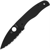 Spyderco 263GSBK Bodacious Compress Blk DLC