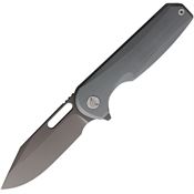 Ameight 504DGII Preyert Linerlock Knife Gray