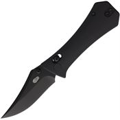 Auxiliary 004BLK Pocket Bowie Crossbar Lock Knife