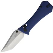 Auxiliary 005BLU Coffin Crossbar Lock Knife Blu Tan