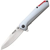 Bear & Son 71140 Linerlock Knife Gray Alum