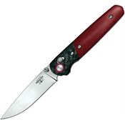 Bear & Son RSMB22 Lawman Crossbar Lock Knife Red