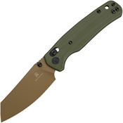 Bestech MK06C Cicada's Wing Crossbar OD/Gold