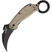 Blackhawk 15G3201TN Garra 3 Linerlock Knife Tan