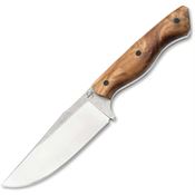 Boker Plus 02BP0025 Overnighter Fixed Blade Knife Burl