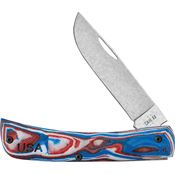 Case XX 66386 Sod Buster Jr Red White Blue