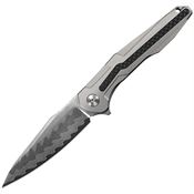 CH WARTEXSL Wartex Framelock Knife Silver Ti