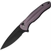 Civivi 240913 Kitefin Button Lock Purple Al