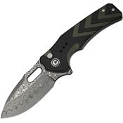 Civivi 24066DS1 Vexron Button Lock Grn/Blk