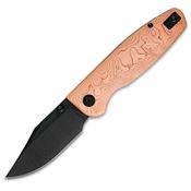 CMB 21D Lucky Linerlock Knife Copper Foil