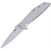 CRKT 7600 Slag Framelock Knife Assist Open