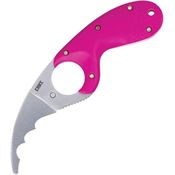 CRKT 2511F Bear Claw Fixed Blade Knife Pink