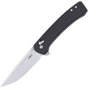 CRKT 7075 Q Compact Crossbar Lock Knife Blk