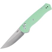 CRKT 7170B Sero Crossbar Lock Knife Green