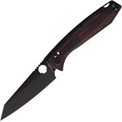 Daggerr FM08DBK Alligator Crossbar Lock Knife Black