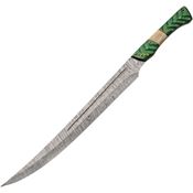 Damascus 5053 Emerald Tide Short Sword