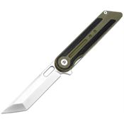Dreamtech 3863GGR Linerlock Knife G10 Green