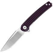 Dreamtech 3613GP Linerlock Knife G10 Purple