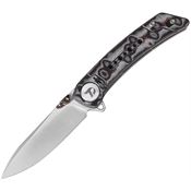 Dreamtech 3610MG Linerlock Knife Micarta Gray