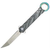 Dreamtech 3312GZ Linerlock Knife G10 Black/White