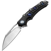 Dreamtech 3502MB Linerlock Knife Micarta Black