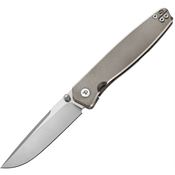 Dreamtech 4194TG Framelock Knife Ti Gray