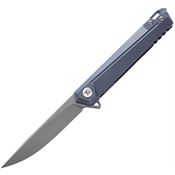 Dreamtech 5311BL Framelock Knife Ti Blue