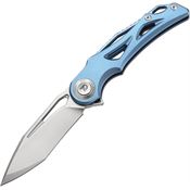 Dreamtech 3665BL Button Lock Blue Ti