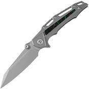 Dreamtech 3385GR Framelock Knife Ti/Green CF