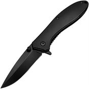 ElitEdge 10A28BK Linerlock Knife Assist Open Black