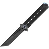 ElitEdge 10A131BBLT Linerlock Knife Assist Open Black/Blue