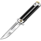ElitEdge 10A131SLGC Linerlock Knife Assist Open Gray/Gold