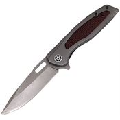 ElitEdge 10B001GY Linerlock Knife Gray