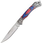 Elk Ridge 2024BL Slip Joint Blue/Red